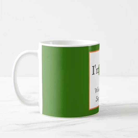 Irish Superpower Kaffeetasse (Links)