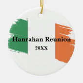 Irish Surname Keramik Ornament (Vorne)