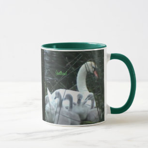 Irish Swan and Cygnets Tasse