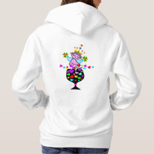 ☘Irish Swanky Queen-Cat Fabulous Basic Toasty Hoodie