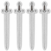 Irish Sword Aufkleber (Vorderseite)