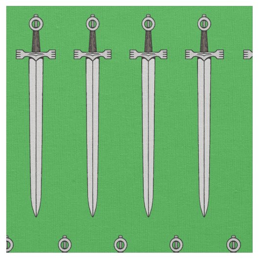 Irish Sword Stoff (Nahaufnahme)