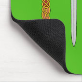 Irish Sword und Knüpfarbeit Mousepad (Ecke)