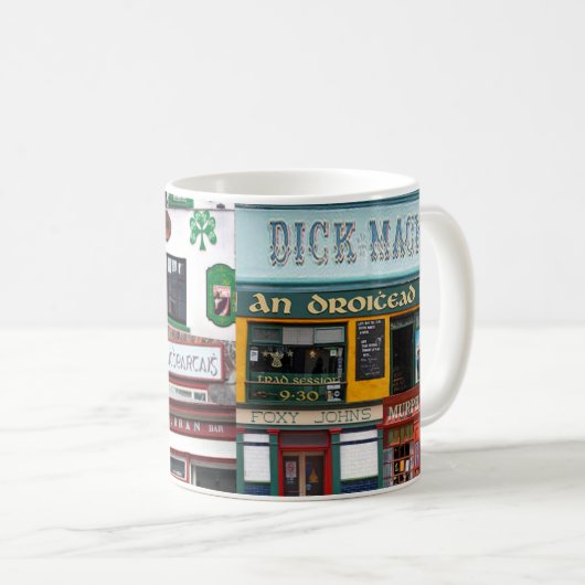 Irish Tasse, Dingle Pubs, Dingle, Irland Kaffeetasse (VorderseiteRechts)