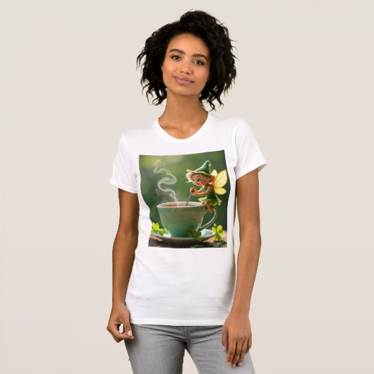 Irish Tea Fairy T-Shirt (Vorne ganz)