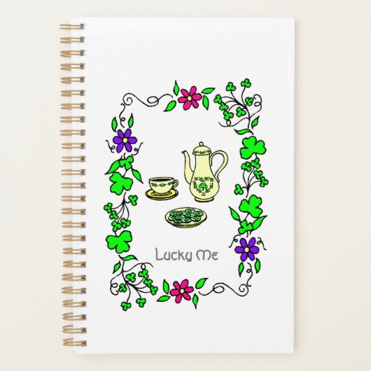 Irish Tea Set Planner Planer (Vorderseite)
