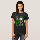 Irish Teacher St Patricks Day Love Kindergarten Te T-Shirt (Vorne ganz)