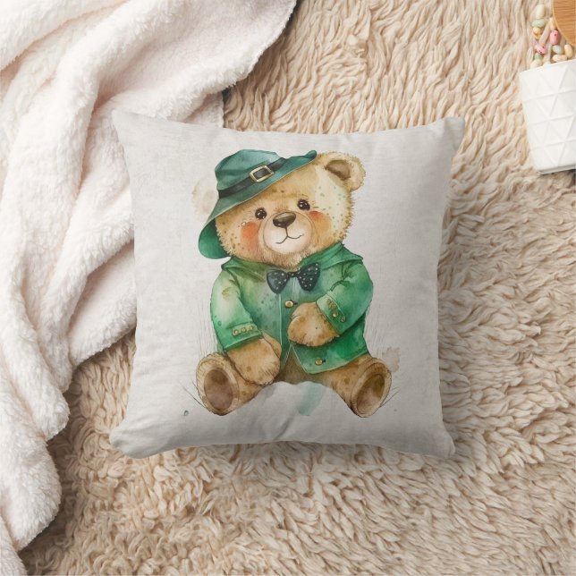 Irish Teddy Bear Kissen (Decke)
