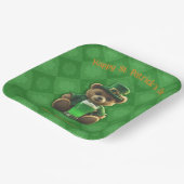Irish Teddy Bear Pappteller (Gewinkelt)