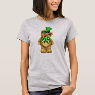 Irish Teddy Bear T - Shirt (Unisex)