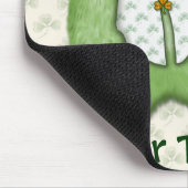 Irish Teddybear - Green Mousepad (Ecke)