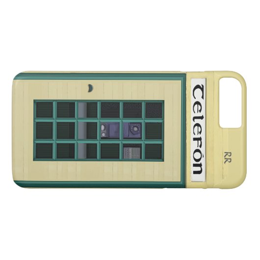 Irish Telefone Box Case-Mate iPhone Hülle (Rückseite (Horizontal))