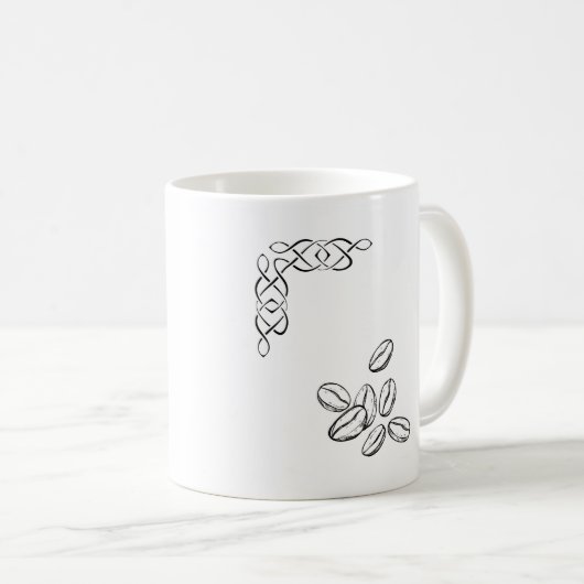 Irish Temper, Viking Attitude, koffeinierte Hexe Kaffeetasse (VorderseiteRechts)