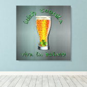 Irish Tequila - Viva la Ireland Leinwanddruck (Insitu (Holzboden))