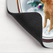 Irish Terrier Christmas Geschenke Mousepad (Ecke)