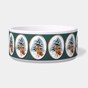 Irish Terrier Christmas Napf