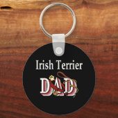 Irish Terrier dad Schlüsselanhänger (Vorderseite)