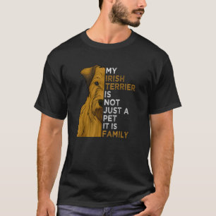 Irish Terrier Dog Family Gift Idee T-Shirt