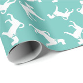 Irish Terrier Doppy Puppy Geschenkpapier (Rolleneckpunkt)