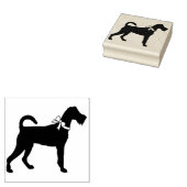 Irish Terrier Doppy Puppy Gummistempel (Stempel)