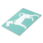 Irish Terrier Doppy Puppy Notizblock (angewinkelt)