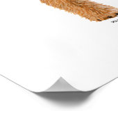 Irish Terrier Elections Poster (Ecke)