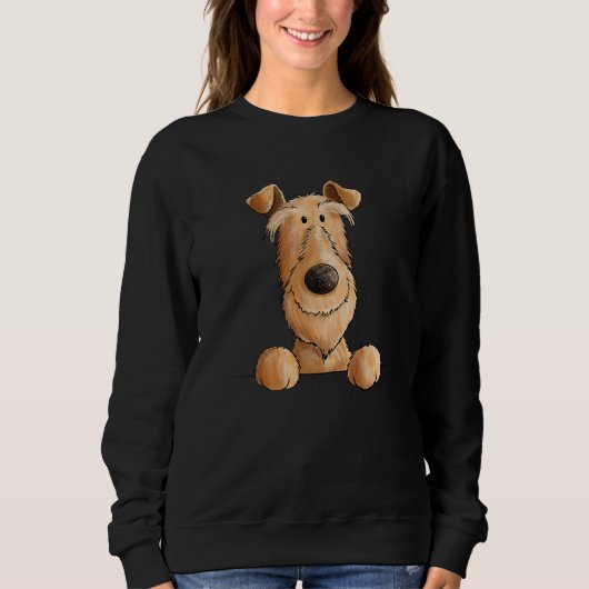 Irish Terrier For Dog Sweatshirt (Vorderseite)