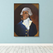 Irish Terrier "Gentleman" Leinwanddruck (Insitu (Holzboden))