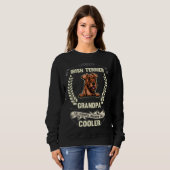 Irish Terrier Grandpa Like A Normal Grandpa Only C Sweatshirt (Vorne ganz)