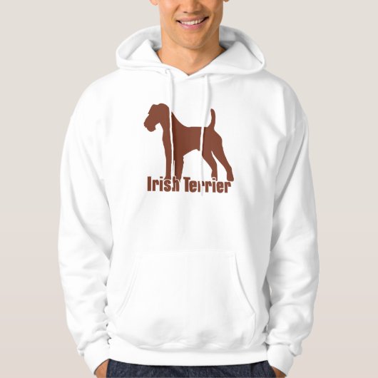 Irish Terrier Hoodie (Vorderseite)