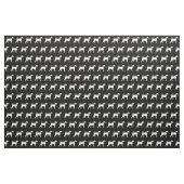 Irish Terrier Hund Silhouette Stoff (Fat Quarter (45,7 x 55,9 cm))
