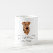 Irish Terrier Keepake - Female Kaffeetasse (Mittel)