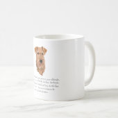 Irish Terrier Keepake - Männlich Kaffeetasse (VorderseiteRechts)