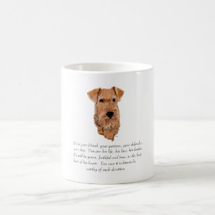 Irish Terrier Keepake - Männlich Kaffeetasse