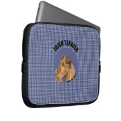 Irish Terrier Laptopschutzhülle (Vorne Rechts)