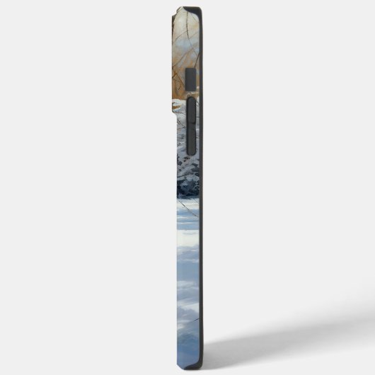 Irish Terrier Let It Snow Weihnachten Case-Mate iPhone Hülle (Rückseite / Links)