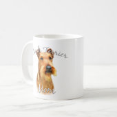 Irish Terrier Mama 2 Kaffeetasse (Vorderseite Links)