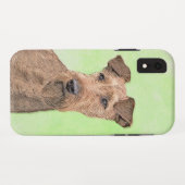 Irish Terrier Painting - Niedliche Original Dog Ar Case-Mate iPhone Hülle (Rückseite (Horizontal))