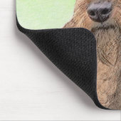 Irish Terrier Painting - Niedliche Original Dog Ar Mousepad (Ecke)