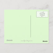 Irish Terrier Painting - Niedliche Original Dog Ar Postkarte (Rückseite)