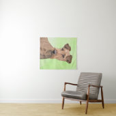 Irish Terrier Painting - Niedliche Original Dog Ar Wandteppich (Beispiel (Horizontal))