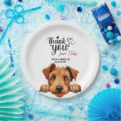 Irish Terrier Pappteller (Party)