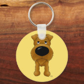 Irish Terrier Schlüsselanhänger (Vorderseite)