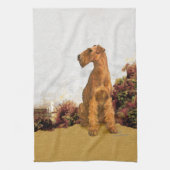 Irish Terrier Seaside Handtuch (Vertikal)