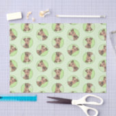 Irish Terrier Seidenpapier (Handwerk)