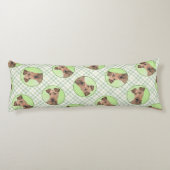 Irish Terrier Seitenschläferkissen (Rückseite)