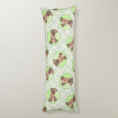 Irish Terrier Seitenschläferkissen (Rückseite (Vertikal))