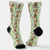 Irish Terrier Socken (Gewinkelt)