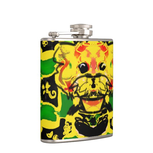 Irish Terrier St Patrick Style Socks Tasse T Flachmann (Rechts)