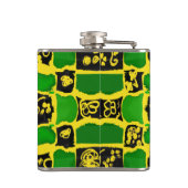 Irish Terrier St Patrick Style Socks Tasse T Flachmann (Rückseite)